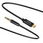 BASEUS Yiven Audio cable USB-C to mini jack 3.5mm 1.2m (Black)