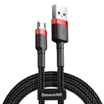BASEUS Cafule Micro USB cable 1.5A 2m (Red+Black) (CAMKLF-C91)
