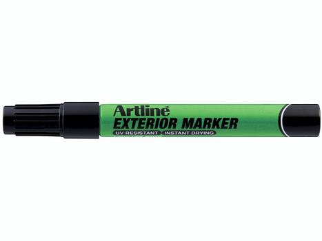 ARTLINE Marker Artline EKPR-EXM sort udendørs blister (EKPR-EXM-A*12)