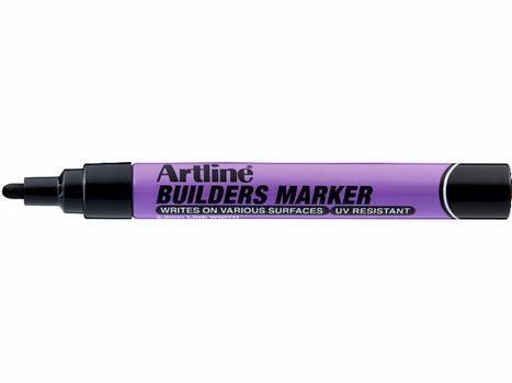 ARTLINE Marker Artline EKPR-BDM sort håndværker blister (EKPR-BDM-A[2]*12)