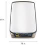 NETGEAR Orbi 860 Series RBR860S - Wifi-systeem - (router) - tot 2700 vierkante voet - maas 10GbE - Wi-Fi 6 - Tri-Band (RBR860S-100EUS)