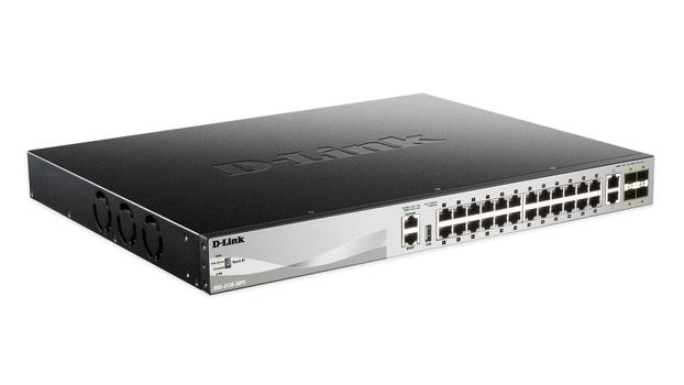 D-LINK 24 x 10/ 100/ 1000BASE-T PoE ports (370W budget) Layer 3 (DGS-3130-30PS/SI)