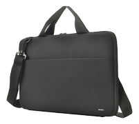 DELTACO Neoprene Laptop Sleeve 11,6-12" handles, shoulder strap, black