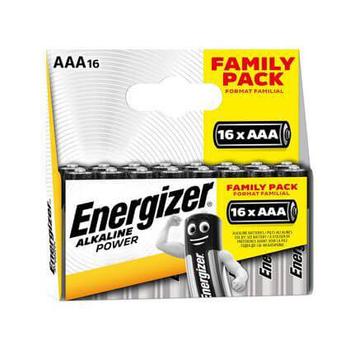 ENERGIZER Batteri AAA/LR03 Alkaline Power 16-pack (E303320000)