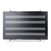 StarTech Server Rack Shelf - 1U - Adjustable Mount Depth - Heavy Duty - rack-hylle - 1U (ADJSHELFHDV)