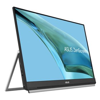 ASUS LCD ASUS 23.8"" MB249C ZenScreen Portable USB-C Monitor 1920x1080p IPS carrying handle/ kickstand (90LM0865-B01170)