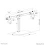 Neomounts by Newstar Flat Screen Desk Mount (FPMA-D865DBLACK)