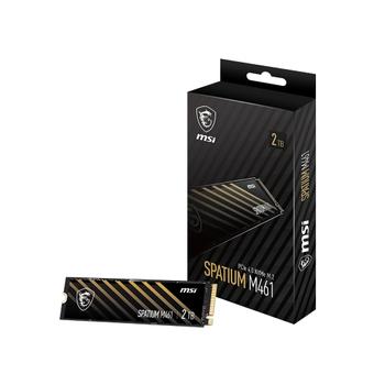 MSI SSD MSI SPATIUM M461 PCIe 4.0 NVMe 2 TB (SPATIUM M461 PCIE 4.0 NVME M.2 2TB)