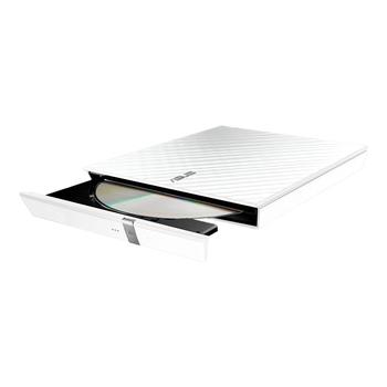 ASUS s SDRW-08D2S-U LITE/ WHITE/ ASUS 8x DVDRW, USB2.0, External White 90-D900000-UA021KZ (SDRW-08D2S-U LITE/WHITE/ASUS)