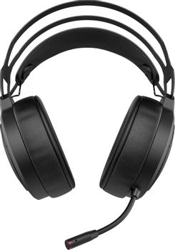 HP X1000 - Headset - full size - wireless - black - for HP 21, 22, 24, 27, Pavilion 24, 27, 32, TP01 (7HC43AA)