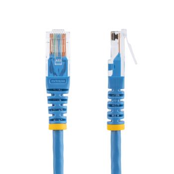 STARTECH 30cm Blue Molded Cat5e UTP Patch Cable (M45PATCH1BL)