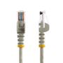STARTECH StarTech.com 0.5m Grey Snagless Cat5e Patch Cable (45PAT50CMGR)
