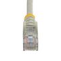 STARTECH 0.5M GRAY CAT5E CABLE SNAGLESS ETHERNET CABLE - UTP CABL (45PAT50CMGR)