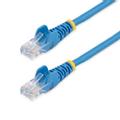 STARTECH 2M CAT 5E BLUE SNAGLESS ETHERNET RJ45 CABLE MALE TO MALE CABL