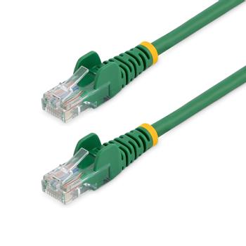 STARTECH StarTech.com 5m Green Snagless Cat5e Patch Cable (45PAT5MGN)