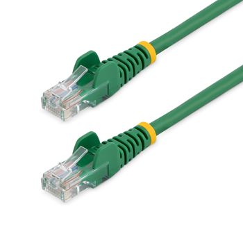 STARTECH StarTech.com 0.5m Green Snagless Cat5e Patch Cable (45PAT50CMGN)