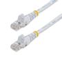 STARTECH StarTech.com 3m White Snagless Cat5e Patch Cable (45PAT3MWH)