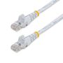 STARTECH 2M CAT 5E WHITE SNAGLESS ETHERNET RJ45 CABLE MALE TO MALE CABL (45PAT2MWH)