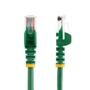 STARTECH StarTech.com 0.5m Green Snagless Cat5e Patch Cable (45PAT50CMGN)