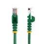 STARTECH 2M CAT 5E GREEN SNAGLESS ETHERNET RJ45 CABLE MALE TO MALE CABL (45PAT2MGN)