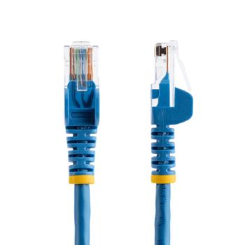 STARTECH "Cat5e Patch Cable with Snagless RJ45 Connectors - 1m, Blue"	 (45PAT1MBL)