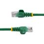 STARTECH "Cat5e Ethernet Patch Cable with Snagless RJ45 Connectors - 0,5 m, Green"	 (45PAT50CMGN)