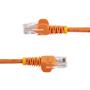 STARTECH StarTech.com 1m Orange Snagless Cat5e Patch Cable (45PAT1MOR)