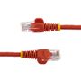 STARTECH "Cat5e Ethernet Patch Cable with Snagless RJ45 Connectors - 0,5 m, Red" (45PAT50CMRD)