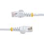 STARTECH "Cat5e Ethernet Patch Cable with Snagless RJ45 Connectors - 0,5 m, White"	 (45PAT50CMWH)