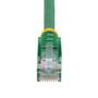 STARTECH 2M CAT 5E GREEN SNAGLESS ETHERNET RJ45 CABLE MALE TO MALE CABL (45PAT2MGN)