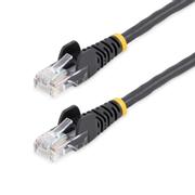 STARTECH 7M BLACK CAT5E CABLE SNAGLESS ETHERNET CABLE - UTP CABL