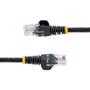 STARTECH 7M BLACK CAT5E CABLE SNAGLESS ETHERNET CABLE - UTP CABL (45PAT7MBK)