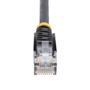 STARTECH 7M BLACK CAT5E CABLE SNAGLESS ETHERNET CABLE - UTP CABL (45PAT7MBK)