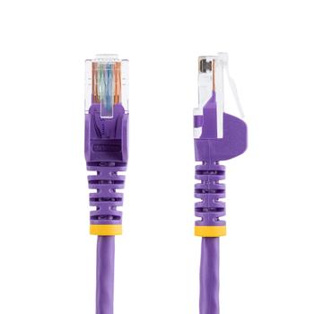 STARTECH 7M PURPLE CAT5E CABLE SNAGLESS ETHERNET CABLE - UTP CABL (45PAT7MPL)