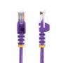 STARTECH 7M PURPLE CAT5E CABLE SNAGLESS ETHERNET CABLE - UTP CABL (45PAT7MPL)