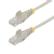 STARTECH 0.5M SLIM CAT6 CABLE - GREY SNAGLESS - 28 AWG COPPER WIRE CABL