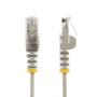 STARTECH 2M SLIM CAT6 CABLE - GREY SNAGLESS - 28 AWG COPPER WIRE CABL (N6PAT200CMGRS)