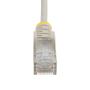 STARTECH 0.5M SLIM CAT6 CABLE - GREY SNAGLESS - 28 AWG COPPER WIRE CABL (N6PAT50CMGRS)