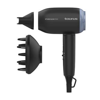 TAURUS Hair Dryer 1400W Studio Glow 1500 Black (900117000)