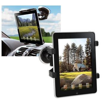 TECHLY Car windscreen mount holder for Tablet / iPad 7''-10.1'' black (301009)