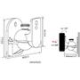 TECHLY Pair Speakers Wall Brackets (ICA-SP-SS28)
