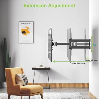 TECHLY 23-55 Universal Lcd Tv Wall  (ICA-PLB 136M)