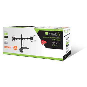 TECHLY Desk Stand For 2 Monitor  (ICA-LCD 3410)