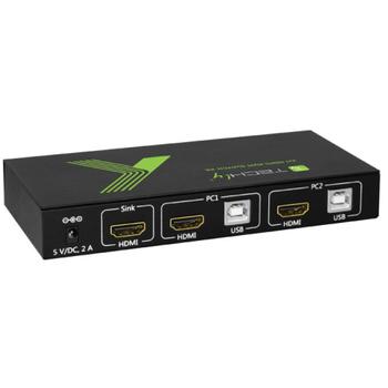 TECHLY 2X1 Usb Hdmi 4Kx2K Idata  (028696)