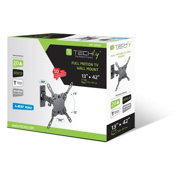 TECHLY 106.7 Cm (42") Black (ICA-PLB-400STY)