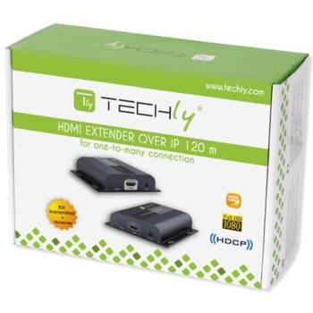 TECHLY Av Transmitter & Receiver (IDATA-EXTIP-383V4)