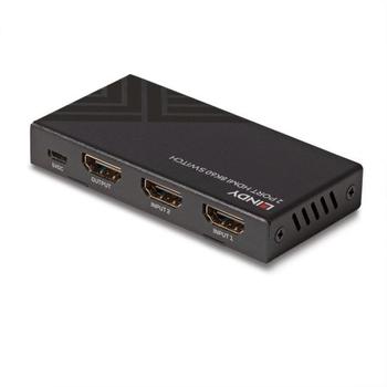 LINDY 2 Port HDMI 8K60 Switch (38337)