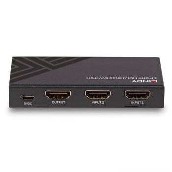LINDY 2 Port HDMI 8K60 Switch (38337)