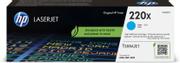 HP 220X - Høy ytelse - cyan - original - LaserJet - tonerpatron (W2201X)