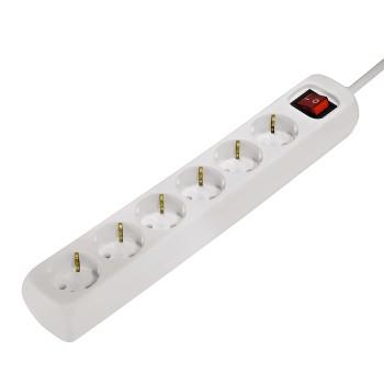 HAMA 5 Surge Protector White 6 Ac (121915)